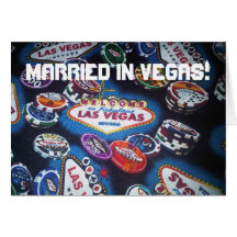 MARRIED IN VEGAS! Card
