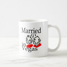 Married In Vegas (Dice) Coffee Mug