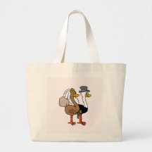 Married Ostrichs Canvas Bag