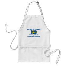 Married To A Swede Apron