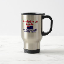 Married to an Aussie Coffee Mug
