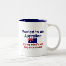 Married to an Australian Mug