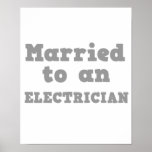 MARRIED TO AN ELECTRICIAN posters