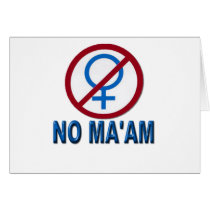 Married with Children NO MAAM Card