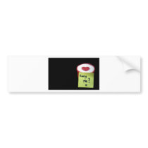 Marry Me Bumper Sticker