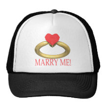 Marry Me Mesh Hat