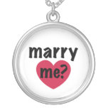 Marry Me Valentine's Day  Necklace