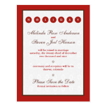 Marry Save the Date Postcards