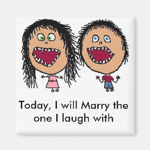 Marrying My Best Friend Magnet