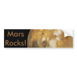 Mars!  A beautiful image from space.  NASA bumper stickers