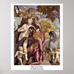 Mars And Venus By Paolo Veronese Posters
