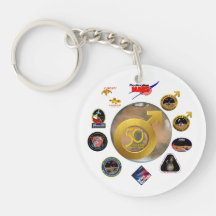 Mars Composite Logo Key Chain