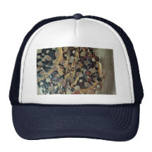 Mars expedition artifact, mixed media on pastel pa hat
