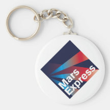 Mars Express Mission Patch Keychains