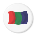 Mars Flag Magnet