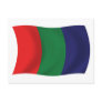 Mars Flag Postcard