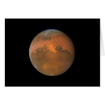 Mars (Hubble Telescope) Greeting Card