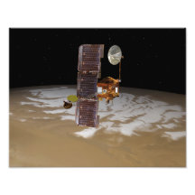 Mars Odyssey spacecraft Photograph