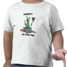 Mars Rover Curiosity T-shirts