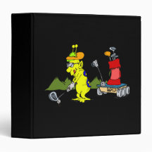 Mars Rover Golf Cart Binders