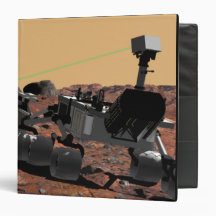 Mars Science Laboratory 3 Vinyl Binders