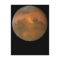Mars the Red Planet on Cards and Postcards