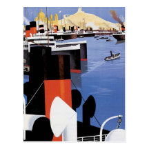 Marseilles Poster Post Cards