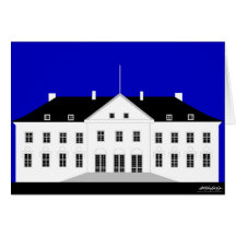 Marselisborg Palace - Art Gallery Selection Greeting Card