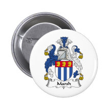 Marsh Family Crest Button