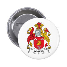 Marsh Family Crest Button