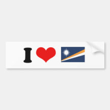 MARSHALL ISLANDS BUMPER STICKERS