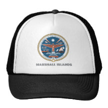 Marshall Islands Coat of Arms Mesh Hat