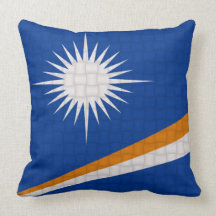 Marshall Islands flag Pillows