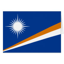 marshall islands greeting card