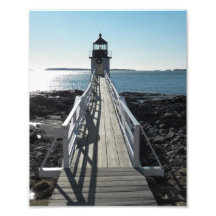 Marshall Point Head Light Photo Print