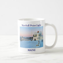 Marshall Point Light, Maine Coffee Mug