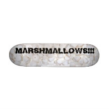 marshmallows skate board