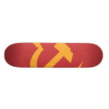marteau et faucille de l'URSS de cccp Skateboards Personnalisés