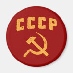 marteau vintage et faucille de l'URSS de Russe de  Magnets