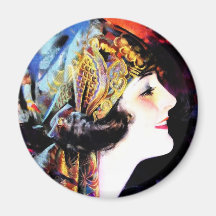 Martha Mansfield Fridge Magnet