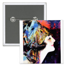 Martha Mansfield Pin