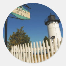 Marthas Vineyard 52 Round Stickers