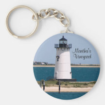 Martha's Vineyard Edgartown Lighthouse Keychain