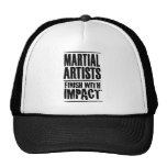 Martial Artists Finish With Impact Hat