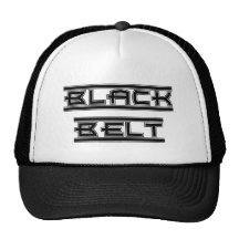 Martial Arts Black Belt Hat