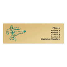 Martial Arts Business Card