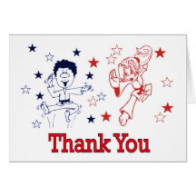 Martial Arts Celebration Thank You Cards