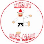 Martial Arts Christmas Ornament photo sculptures