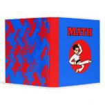 Martial Arts Dynamite Guy Math Notebook binders