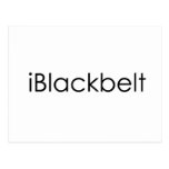 Martial Arts iBlackbelt Postcard